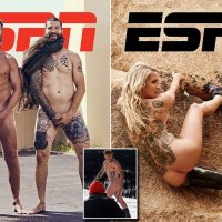 Ashley Wagner goes topless naked Gus Kenworthy skis