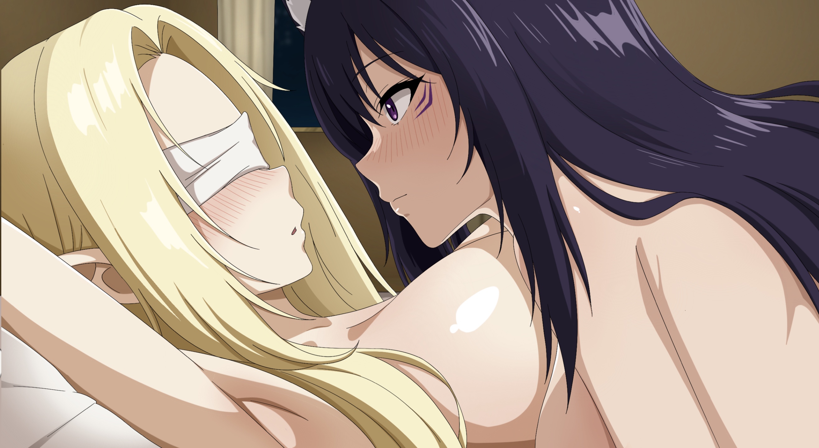 Alpha and Delta Lesbian Yuri time
