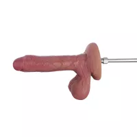Realistische Dildo KlicLok en Zuignap 25 CM Beige