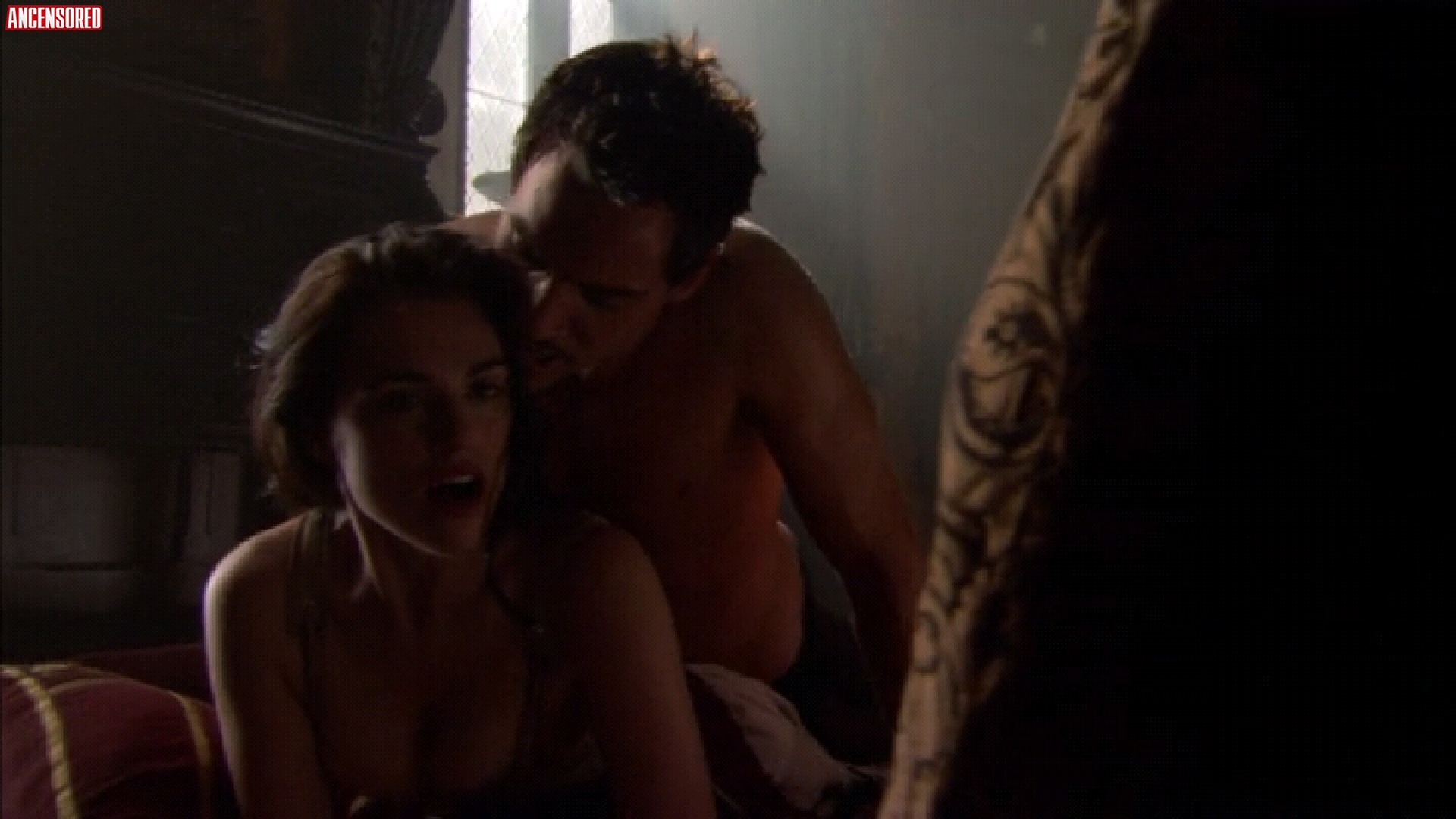 Naked Katie McGrath in The Tudors ANCENSORED