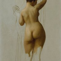 Nude Queen Rodophe by Jean-Léon Gérôme Painting