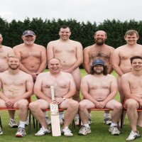 Newington Cricket Club players strip off for a charity calendar in aid of Demelza Hospice Care for Children