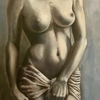 Torso Nude 122cm x 82cm 2015.