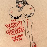 The Body Shop Sunset Strip Vintage Shirt Big Boobs Nude Porn
