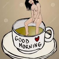 Sexy Goedemorgen stock illustratie. Illustration of ironisch