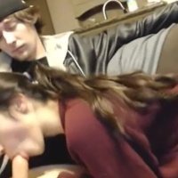 lucky bro gets blowjob from real gorgeous teen sister Pornhex
