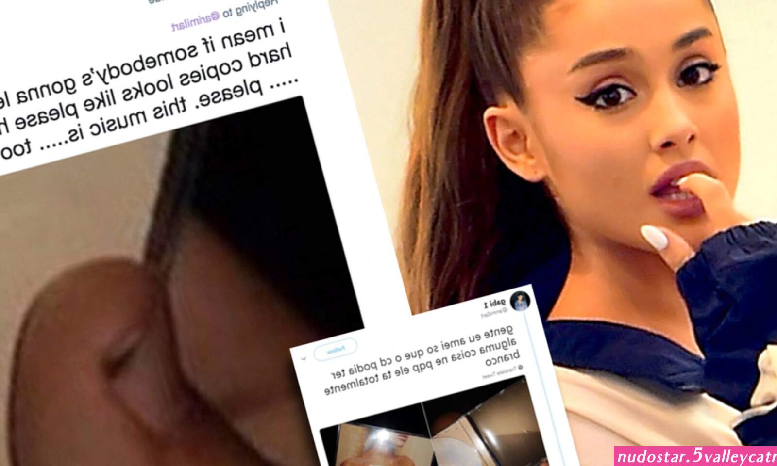 Ariana Grande roasts internet troll who leaked her album case by targeting their FILTHY fingernails