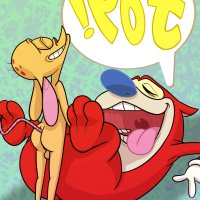 Ren and Stimpy Joy by Annie-Mae on Newgrounds